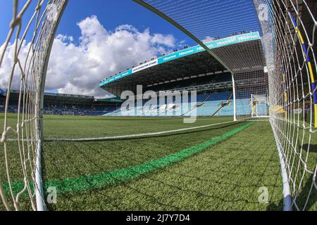 Una vista generale di Elland Road davanti a questa tappa serale della Premier League, Leeds United contro Chelsea Foto Stock