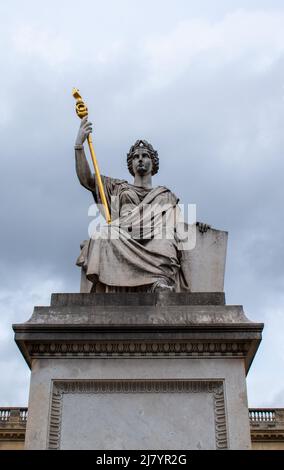 L'Assemblea nazionale francese a Parigi Foto Stock