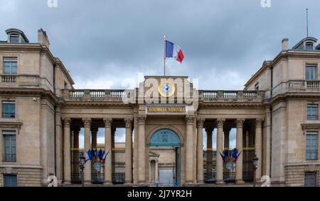 L'Assemblea nazionale francese a Parigi Foto Stock