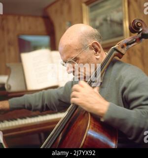 Pablo Casals Foto Stock