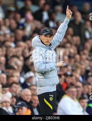 Leeds, Regno Unito. 11th maggio 2022. Thomas Tuchel manager di Chelsea durante la partita a Leeds, Regno Unito, il 5/11/2022. (Foto di Mark Cosgrove/News Images/Sipa USA) Credit: Sipa USA/Alamy Live News Foto Stock