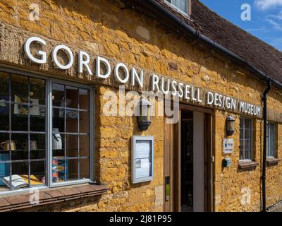 Il Gordon Russell Design Museum, Broadway, Cotswolds, Worcestershire, Regno Unito; dedicato al lavoro del noto designer di mobili. Foto Stock