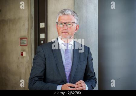 Berlino, Germania. 12th maggio 2022. Andrij Melnyk, Ambasciatore d'Ucraina in Germania, fotografato nel Bundestag di Berlino. Credit: Michael Kappeler/dpa/Alamy Live News Foto Stock