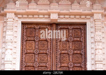 Tempio di Jain (Derasar) a Potters Bar, Regno Unito Foto Stock