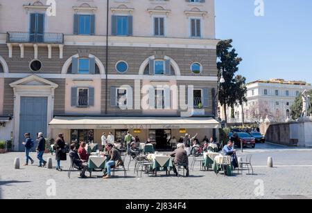 Ristorante Rosati Piazza del Popolo Roma Foto Stock