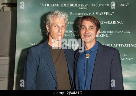 NEW YORK, New York – MAGGIO 12: David Siegel e Scott McGehee partecipano alla "Montana Story" New York Premiere all'AMC Lincoln Square 13 il 12 maggio 2022 a New York City. Foto Stock