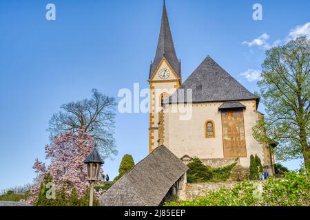 Maria Worth, Austria, immagine HDR Foto Stock