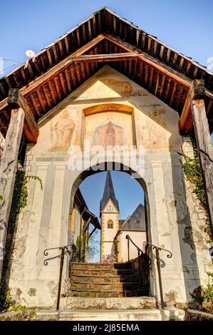Maria Worth, Austria, immagine HDR Foto Stock