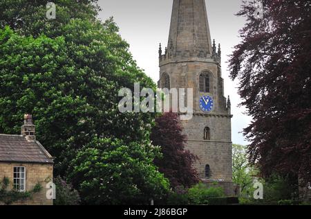 St Marys Church Masham North Yorkshire Inghilterra Regno Unito Foto Stock