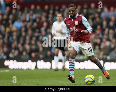 1st Gennaio 2013 - Calcio fa Cup - Aston Villa Vs. Città di Ipswich - Charles N'Zbbia di Aston Villa - Foto: Paul Roberts / Pathos. Foto Stock