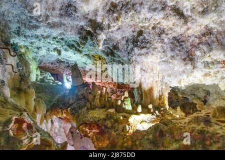 Cueva de Bellamar o Bellamar Caves Foto Stock