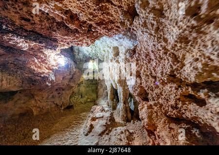 Cueva de Bellamar o Bellamar Caves Foto Stock