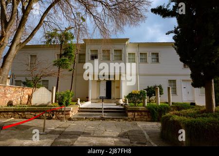 Galata Mawlawi House o Galata Mevlieshanesi a Istanbul. Istanbul Turchia - 12.28.2021 Foto Stock