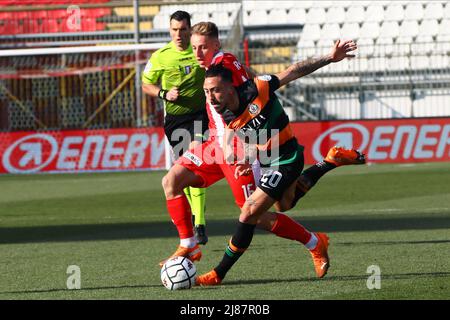 Partita di Serie B tra AC Monza e Venezia FC allo Stadio Brianteo con: Francesco di Mariano dove: Milano, Italia quando: 20 Mar 2021 Credit: Mairo Cinquetti/WENN Foto Stock