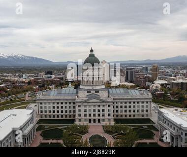 La Utah State Capitol in Salt Lake City, Stati Uniti d'America Foto Stock