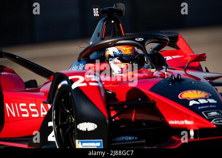 Berlino, Germania. 14th maggio 2022. 23 BUEMI Sébastien (swi), Nissan e.dams, Nissan IM03, in azione durante l'ePrix di Berlino 2022, incontro 5th del Campionato del mondo di Formula e ABB FIA 2021-22, sul circuito stradale Tempelhof Airport Street dal 13 al 15 maggio, a Berlino - Foto Joao Filipe / DPPI Credit: DPPI Media/Alamy Live News Foto Stock