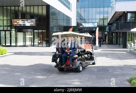 Newgein, Paesi Bassi. 14th maggio 2022. 2022-05-14 09:53:26 NEWGEIN - membri del partito durante un giorno del partito del SGP. ANP JEROEN JUMELET netherlands OUT - belgium OUT Credit: ANP/Alamy Live News Foto Stock