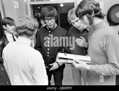 MANFRED MANN gruppo pop nel Regno Unito nell'agosto 1966. .. Foto: Tony Galer Foto Stock