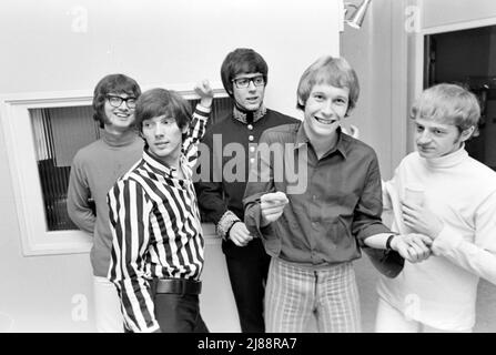 MANFRED MANN gruppo pop nel Regno Unito nell'agosto 1966. .. Foto: Tony Galer Foto Stock