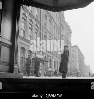 [Foto senza titolo, probabilmente legata a: New York, New York. Una scena Harlem]. Foto Stock