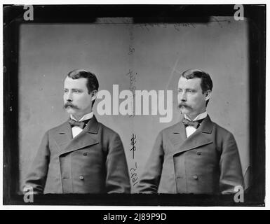 James B. Riley della Pennsylvania, 1865-1880. Riley, on. Jas. B. di Rep. Paz. James B. Reilly di Pa., tra il 1865 e il 1880. [Avvocato e politico: presidente del Comitato della Camera degli Stati Uniti sulle Ferrovie del Pacifico]. Foto Stock