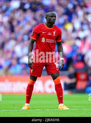 Sadio Mane di Liverpool durante la finale della Emirates fa Cup al Wembley Stadium, Londra. Data foto: Sabato 14 maggio 2022. Foto Stock