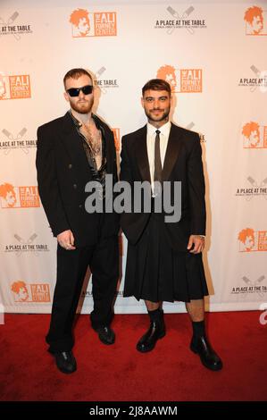 Ali Forney Centres Un posto al Table Gala festeggiando i talenti LGBT rosso tappeto a Cipriani's Wall Street a New York foto di Nadja Sayej Foto Stock