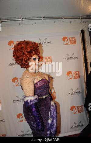 Ali Forney Centres Un posto al Table Gala festeggiando i talenti LGBT rosso tappeto a Cipriani's Wall Street a New York foto di Nadja Sayej Foto Stock