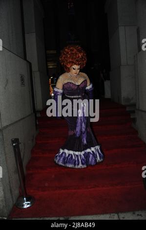 Ali Forney Centres Un posto al Table Gala festeggiando i talenti LGBT rosso tappeto a Cipriani's Wall Street a New York foto di Nadja Sayej Foto Stock