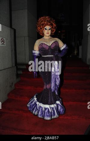 Ali Forney Centres Un posto al Table Gala festeggiando i talenti LGBT rosso tappeto a Cipriani's Wall Street a New York foto di Nadja Sayej Foto Stock