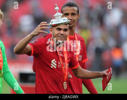 LUIS DIAZ, CHELSEA V LIVERPOOL, 2022 Foto Stock