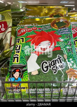 Norimberga, Germania - mai 14, 2022: Foglie di nori essiccate. Foto Stock