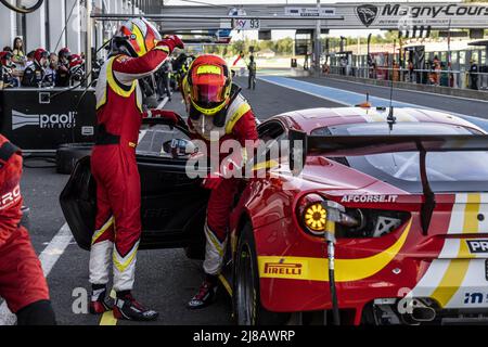 Nel corso del round 2nd del 2022 GT World Challenge Europe Sprint Cup, dal 13 al 15 maggio sul circuito di Nevers Magny-Cours a Magny-Cours, Francia - Foto: Marc De Mattia/DPPI/LiveMedia Foto Stock