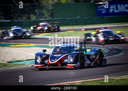 23 SCHAUERMAN John (usa), BOYD Wayne (gbr), United Autosports, Ligier JS P320 - Nissan, in azione nel 2nd della Michelin le Mans Cup 2022 sul circuito di Imola dal 12 al 14 maggio, a Imola, Italia - Foto: Paulo Maria/DPPI/LiveMedia Foto Stock