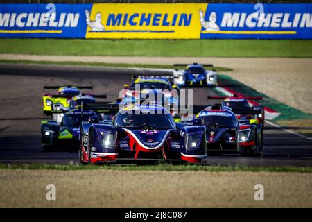 23 SCHAUERMAN John (usa), BOYD Wayne (gbr), United Autosports, Ligier JS P320 - Nissan, in azione nel 2nd della Michelin le Mans Cup 2022 sul circuito di Imola dal 12 al 14 maggio, a Imola, Italia - Foto: Paulo Maria/DPPI/LiveMedia Foto Stock