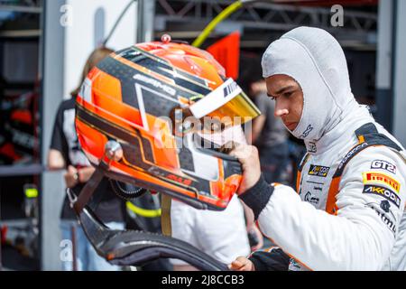 JOULIÉ Enzo durante il round 2nd del Championnat de France FFSA GT 2022, dal 13 al 15 maggio sul circuito di Nevers Magny-Cours a Magny-Cours, Francia - Foto Clément Luck / DPPI Foto Stock