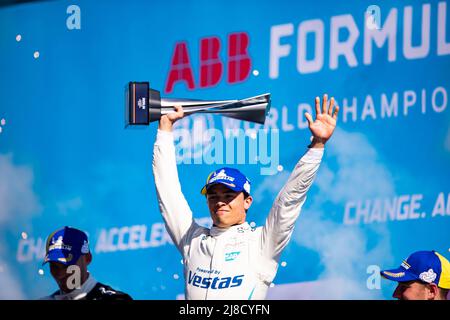 Durante l'ePrix di Berlino 2022, 5th meeting del Campionato Mondiale di Formula e ABB FIA 2021-22, sul circuito di Via dell'Aeroporto Tempelhof dal 13 al 15 maggio, a Berlino - Foto Joao Filipe/DPPI Foto Stock