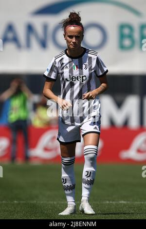 Milano, Italia. 14th maggio 2022. Barbara Bonansea (Juventus FC) durante AC Milan vs Juventus FC, Campionato Italiano di calcio a Women match a Milano, Italia, Maggio 14 2022 Credit: Independent Photo Agency/Alamy Live News Foto Stock