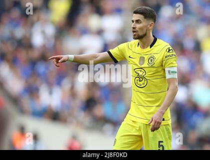 Londra, Regno Unito. 14th maggio 2022. Jorginho di Chelsea durante la partita della Emirates fa Cup allo Stadio di Wembley, Londra. Il credito dovrebbe leggere: Paul Terry/Sportimage Credit: Sportimage/Alamy Live News Foto Stock