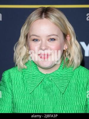 Hollywood, Stati Uniti. 15th maggio 2022. Nicola Coughlan arriva al Bridgerton Los Angeles FYSEE Special Event tenutosi a Netflix FYSEE presso i Raleigh Studios di Hollywood, CA domenica 15 maggio 2022 . (Foto di Juan Pablo Rico/Sipa USA) Credit: Sipa USA/Alamy Live News Foto Stock