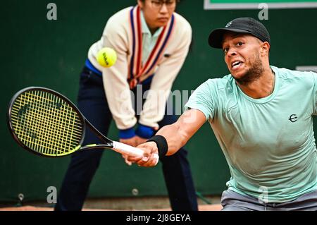 Parigi, Francia, Francia. 16th maggio 2022. Jay CLARKE di Gran Bretagna durante il primo giorno di qualificazione di Roland-Garros 2022, French Open 2022, torneo di tennis Grand Slam allo stadio Roland-Garros il 16 maggio 2022 a Parigi, Francia. (Credit Image: © Matthieu Mirville/ZUMA Press Wire) Credit: ZUMA Press, Inc./Alamy Live News Credit: ZUMA Press, Inc./Alamy Live News Foto Stock