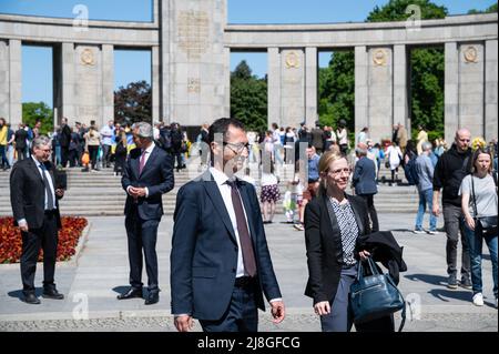 08.05.2022, Berlino, Germania, Europa - CEM Oezdemir, ministro federale dell'alimentazione e dell'agricoltura e membro del Partito Verde (Buendnis 90 - Die GRUENEN). Foto Stock