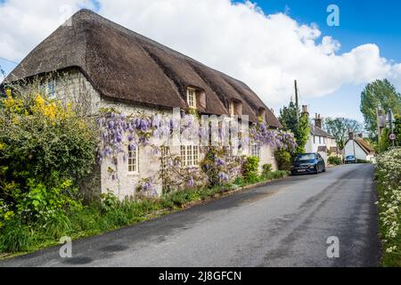 Brockhampton inferiore. Un villaggio bucolico nel cuore del Dorsetshire. Foto Stock