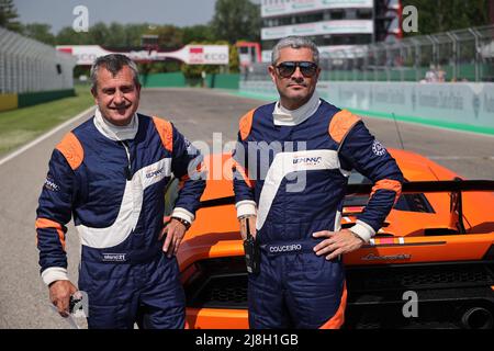 Durante la 4 ore di Imola 2022, 2nd round della European le Mans Series 2022 sul circuito di Imola dal 12 al 15 maggio, a Imola, Italia - Foto: Paulo Maria/DPPI/LiveMedia Foto Stock