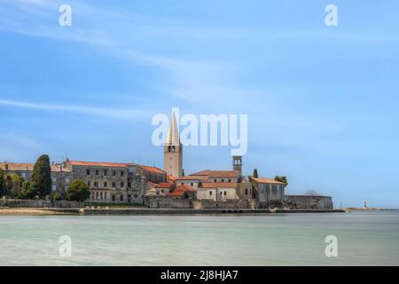 Parenzo in Istria, Croazia, Europa Foto Stock