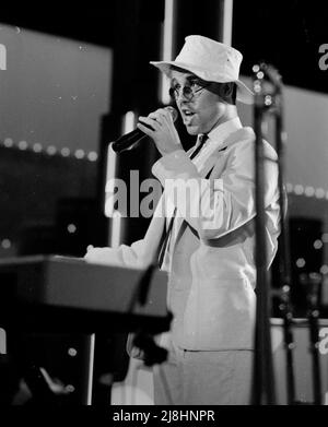 Thomas Dolby ai Grammy Awards nel 1984 credito: Ron Wolfson / MediaPunch Foto Stock