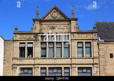 BARNSLEY, Regno Unito - 10 LUGLIO 2016: Ex mercato dei tendaggi di Butterfield a Barnsley, Regno Unito. Barnsley è una delle principali città del South Yorkshire con una popolazione di 91,2 abitanti Foto Stock