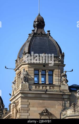 Wuppertal città in Germania. Historical Stadthalle - sede di concerti ed eventi nel quartiere di Elberfeld. Foto Stock