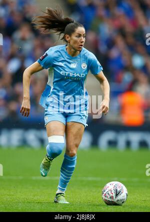 LONDRA, INGHILTERRA - MAGGIO 15:Caroline Weir del Manchester City WFC durante la finale della Coppa delle Donne fa tra le donne di Chelsea e le donne di Manchester City a Wembley Foto Stock