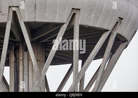 Cockfosters Water Tower progettato da Edmund Percey, Londra Foto Stock